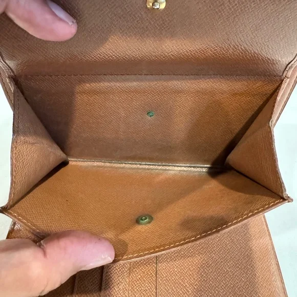 🎉🎉SOLD🎉🎉 Authentic Louis Vuitton snap wallet with card case - Picture 10 of 12